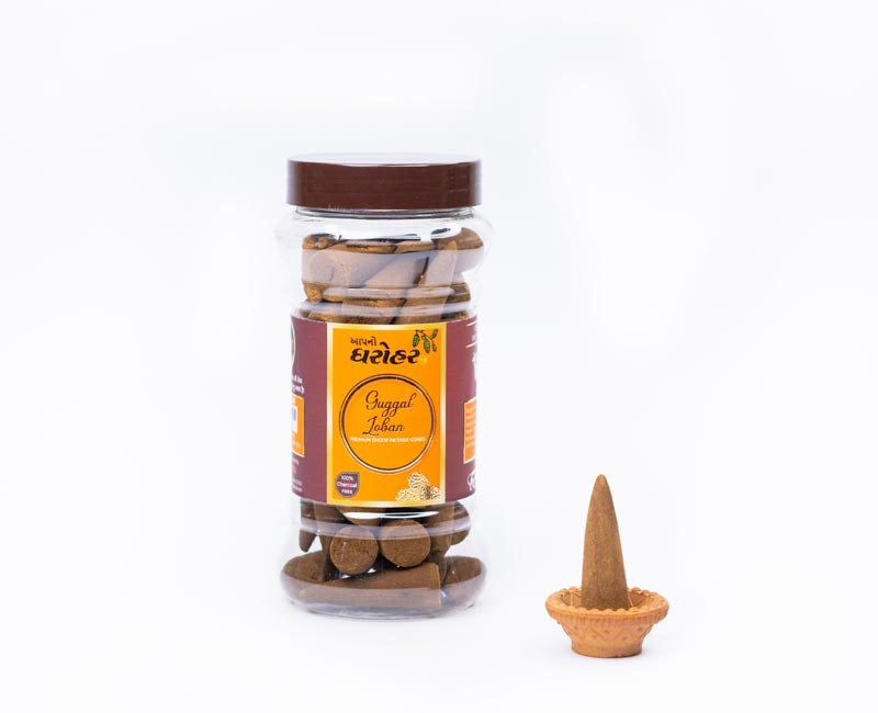 Guggal Loban Incense Cones-150gms